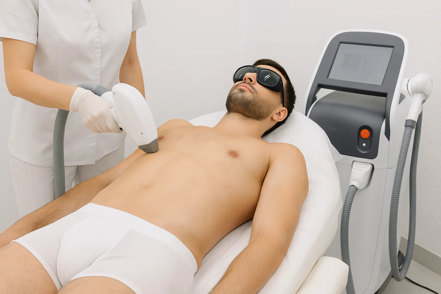Full Body Laser with Front and Back for Men in Dubai