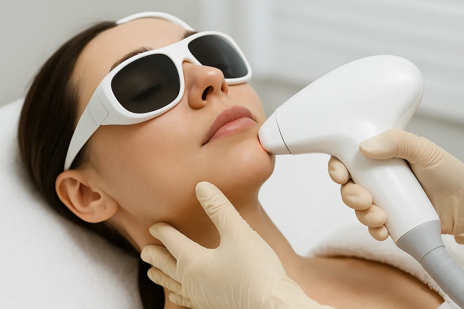 Laser Chin Hair Removal for Women in Dubai