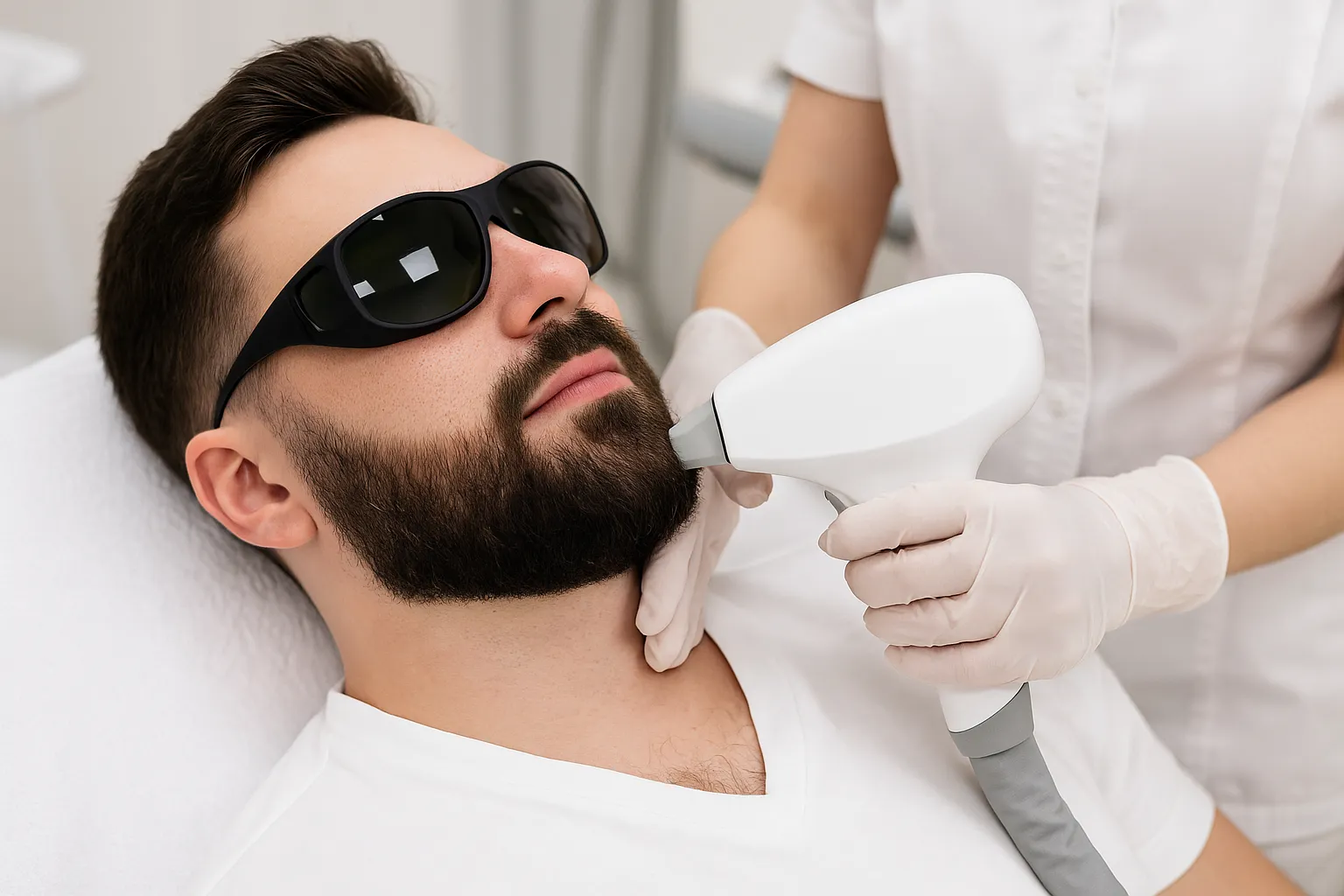 Laser Full Face Hair Removal