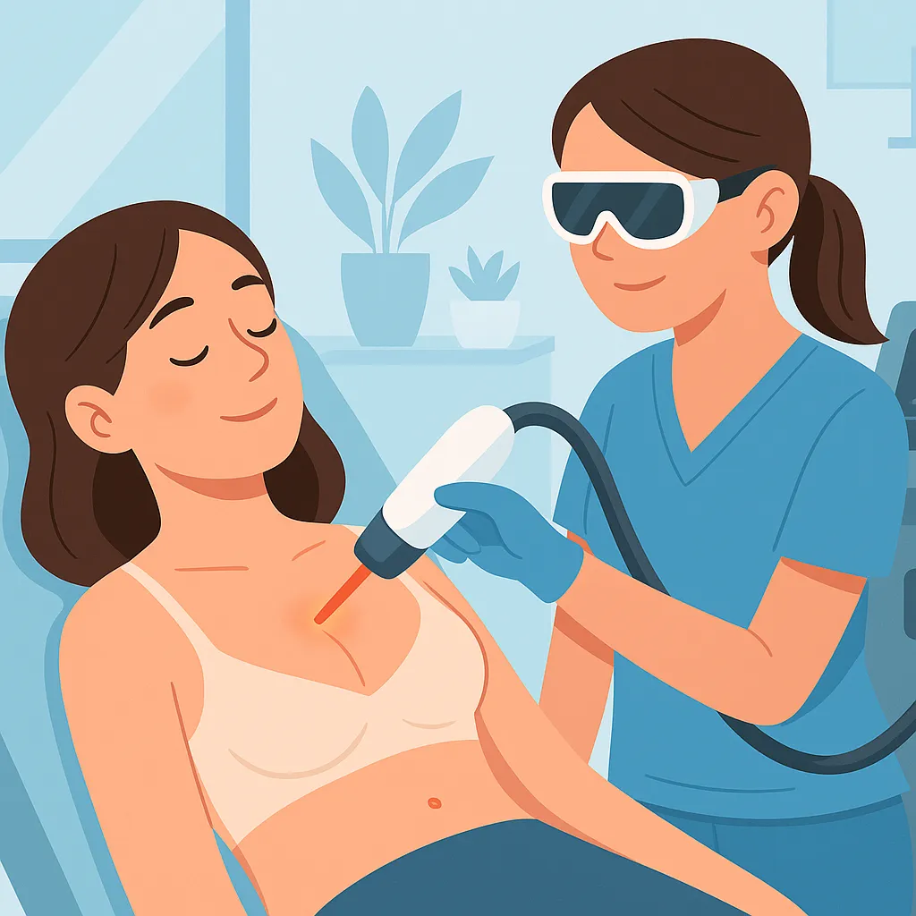 Laser Nipples Hair Removal for Women in Dubai