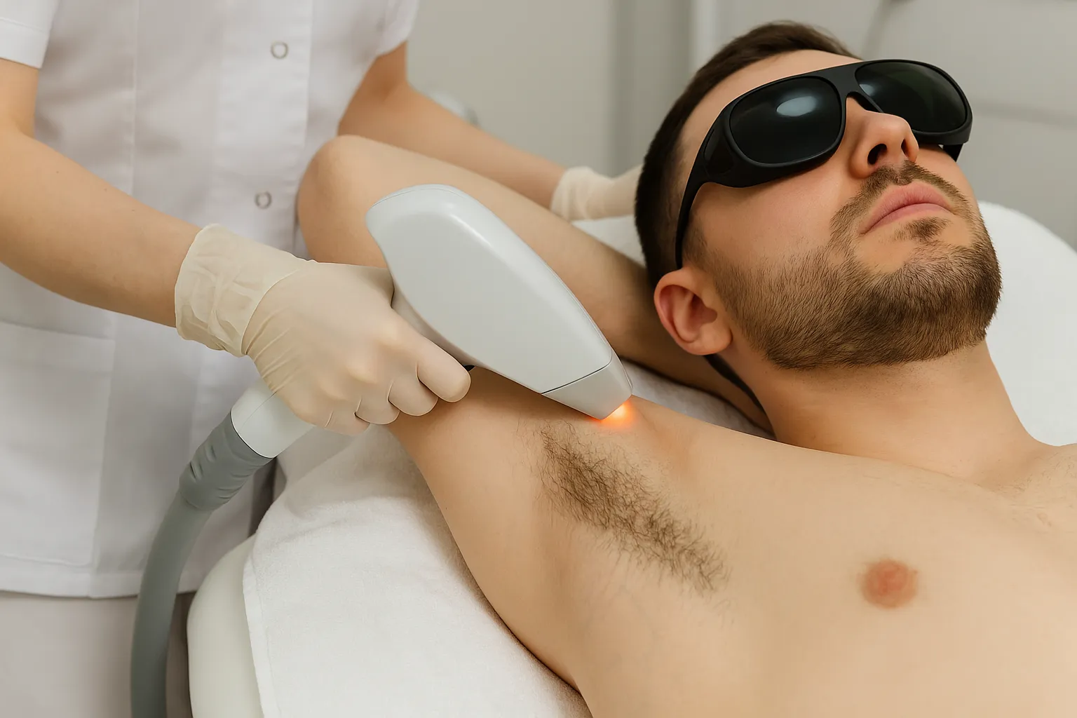 Laser Under Arms for Men in Dubai