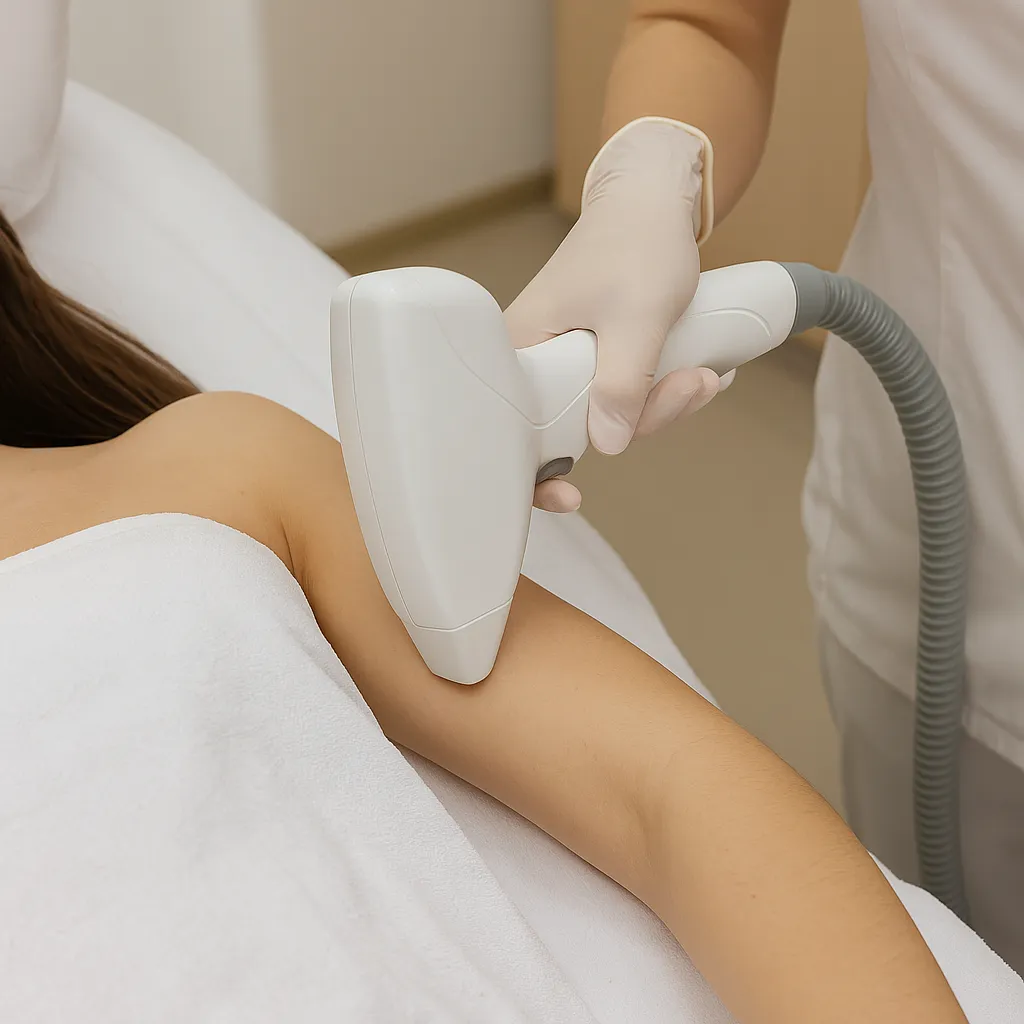 Laser Upper Arms Hair Removal for Women in Dubai