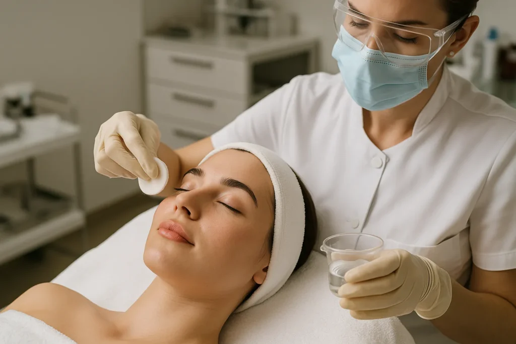 مراكز التقشير الكيميائي في أبوظبي