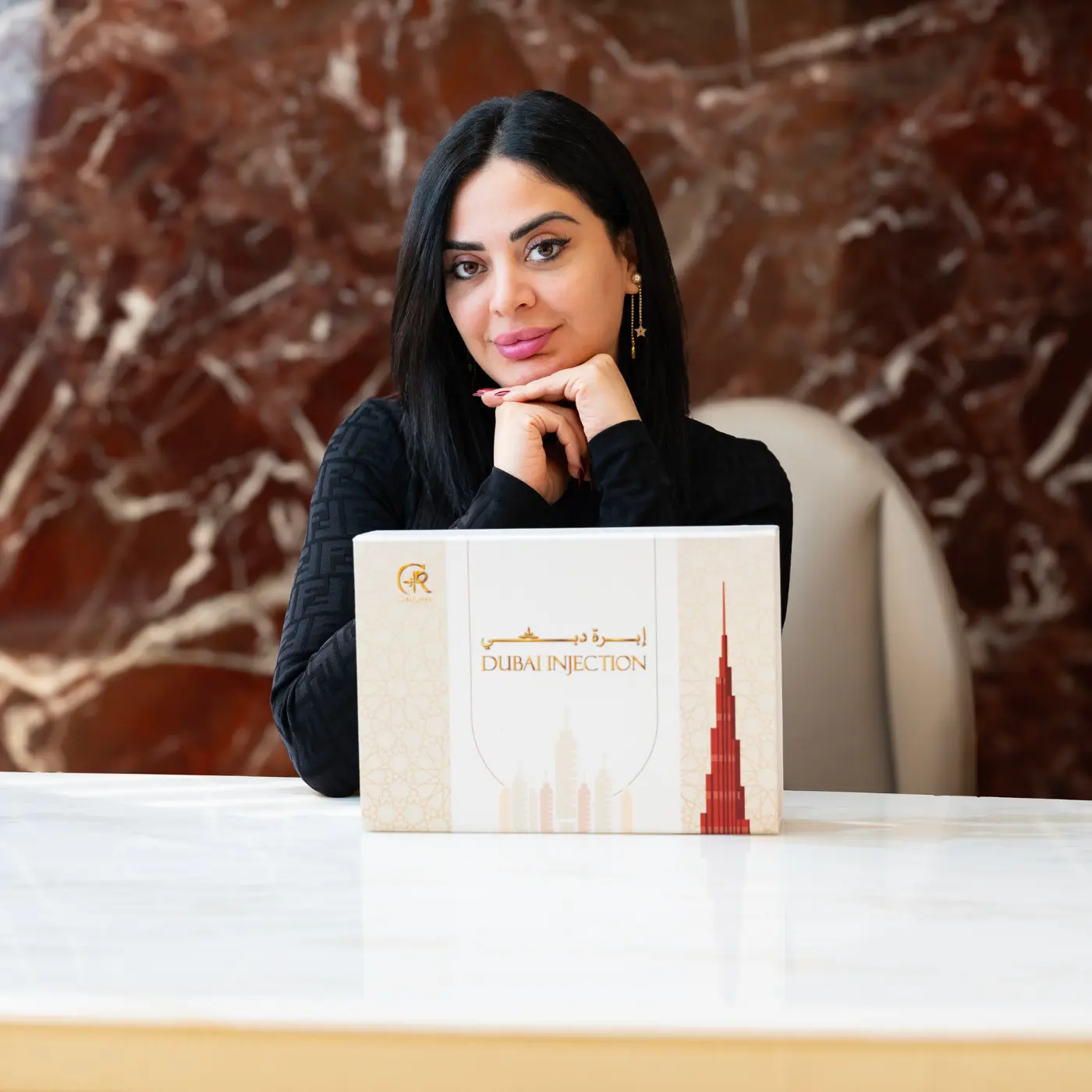 The Dubai Injection ingredients and glow result