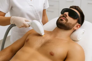 Full Chest Laser Hair Removal for Men in Dubai