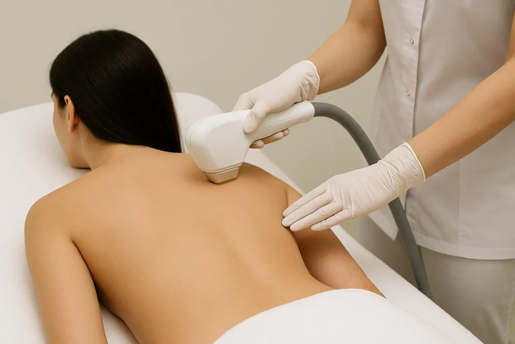 Laser Full Back (Without Buttocks) Hair Removal for Women in Dubai