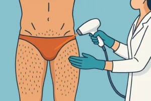 Laser Hair Removal Full Bikini for Men (Front and Buttocks Line) in Dubai