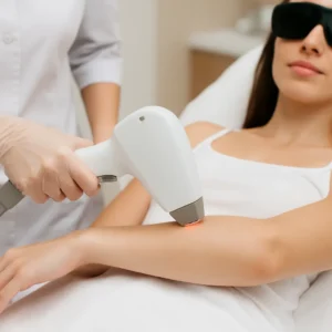 Laser Lower Arms Hair Removal for Women in Dubai
