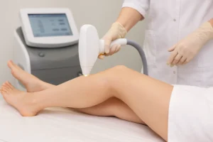 Laser Lower Legs Hair Removal for Women in Dubai