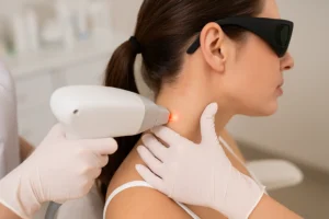 Laser Neck Hair Removal for Women in Dubai