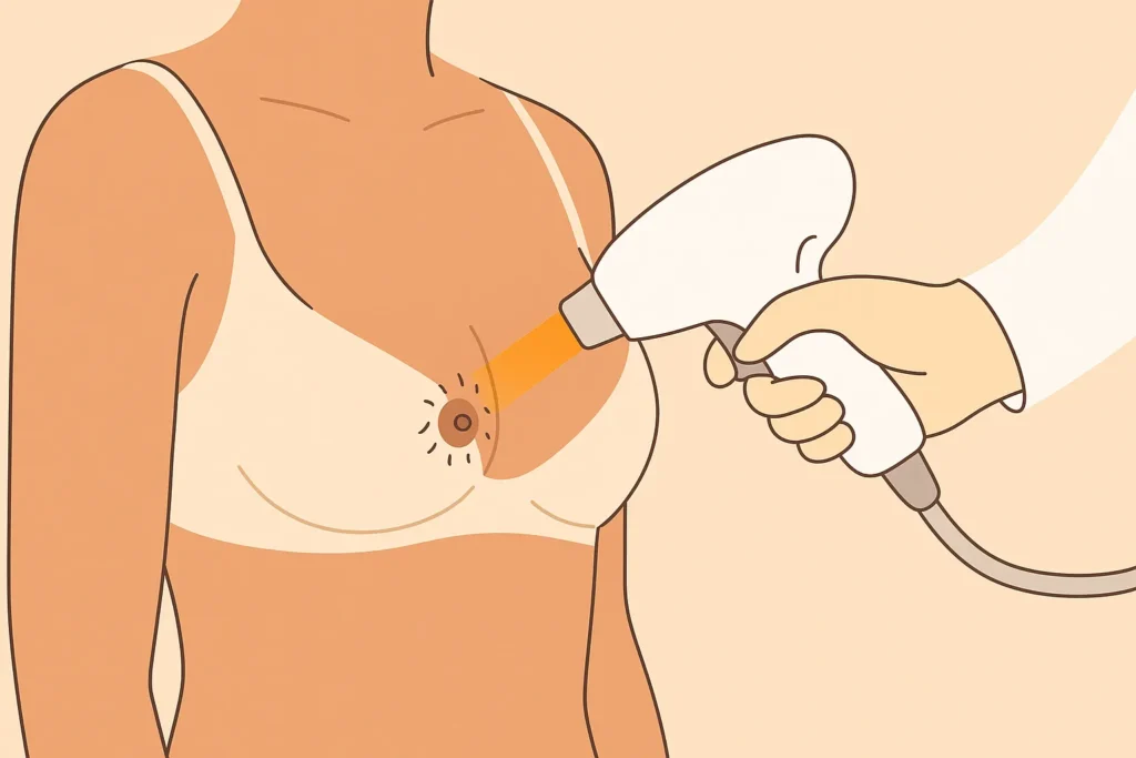 Laser Nipples Hair Removal for Women in Dubai