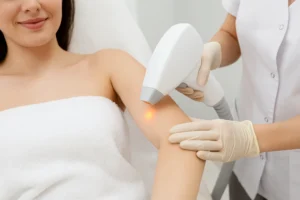 Laser Upper Arms Hair Removal for Women in Dubai