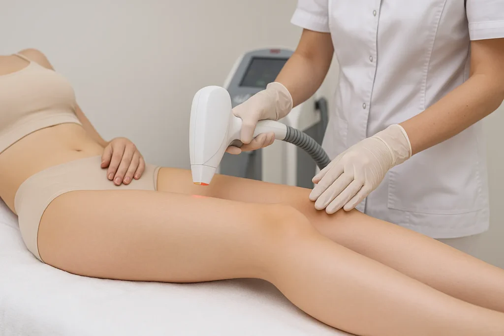 Laser Upper Legs Hair Removal for Women in Dubai