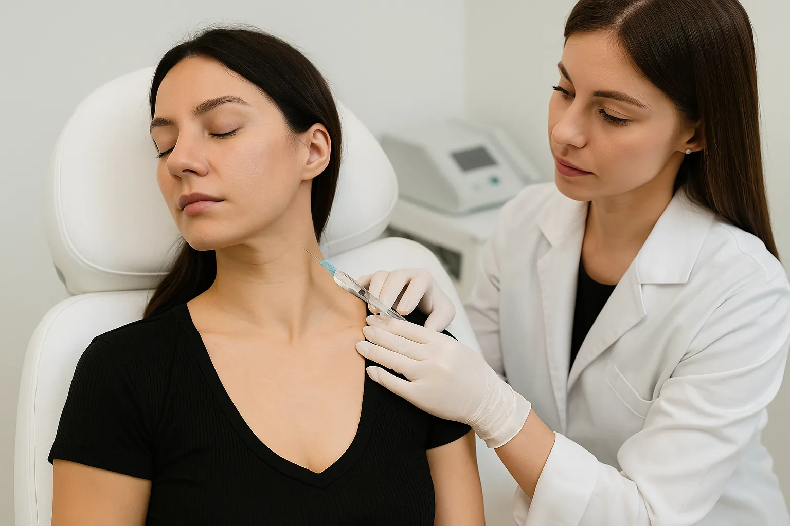 Traptox Botox in Dubai – Relieve Shoulder Tension & Lift