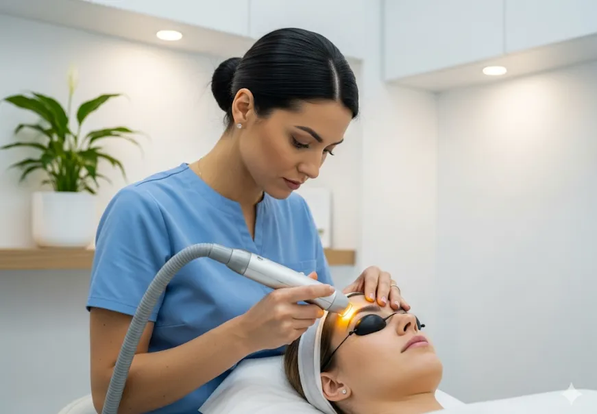 Soft Light Laser for Eyebrows in Dubai