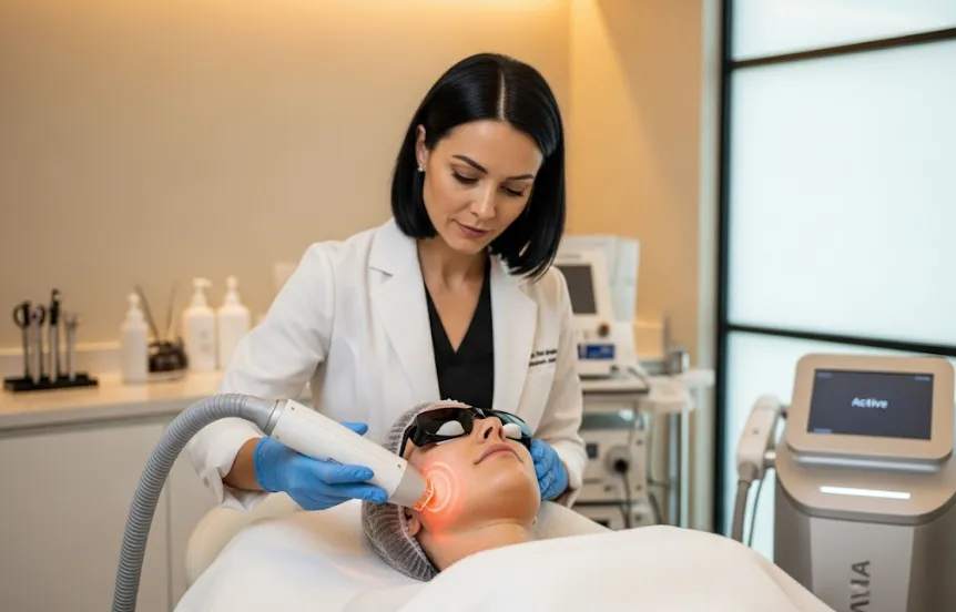 Soft Light Laser for Face with Neck