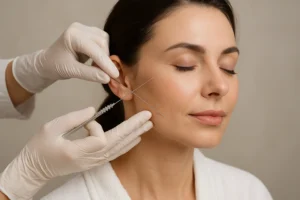 فوائد شد الوجه بالخيوط