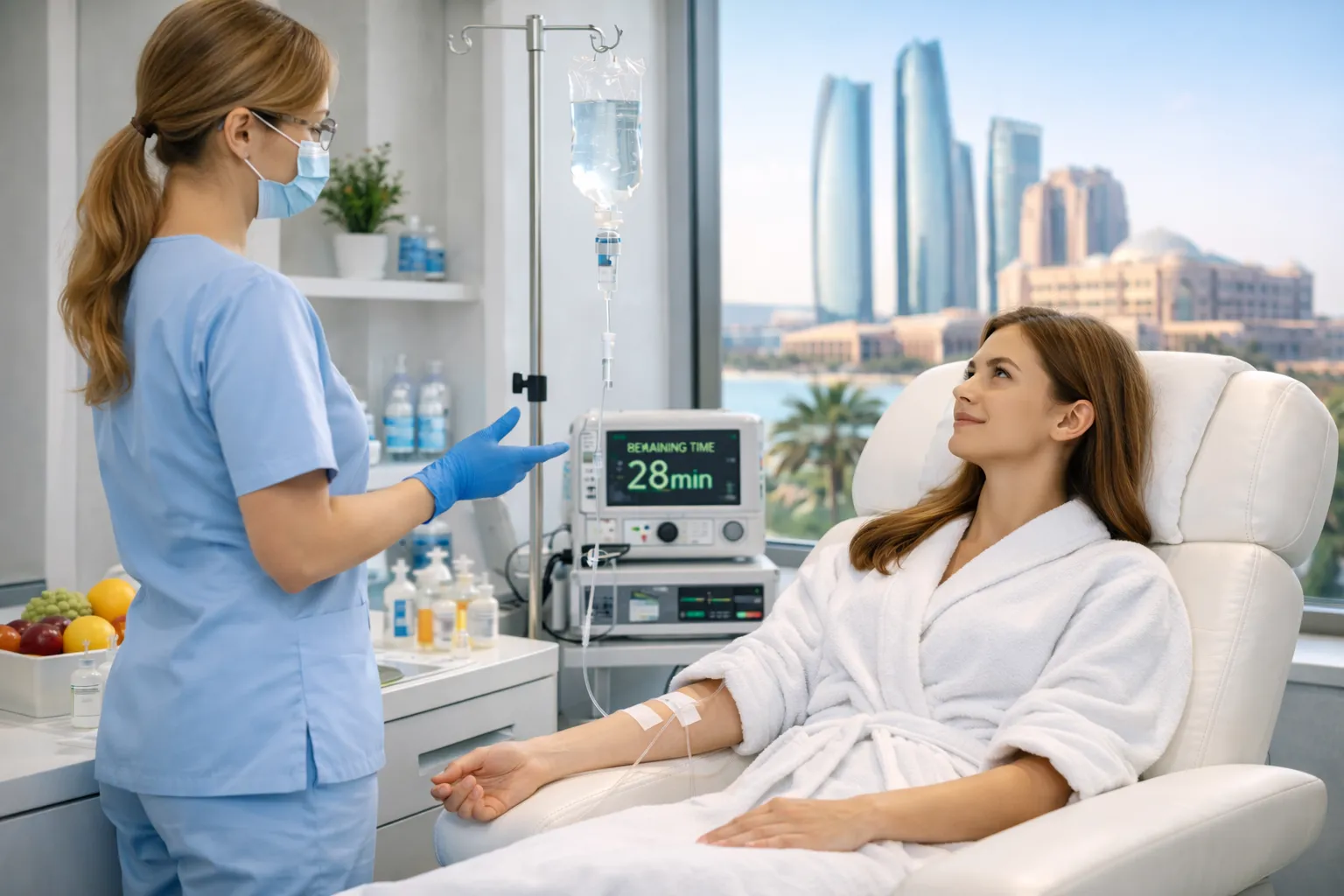 how long does iv drip take